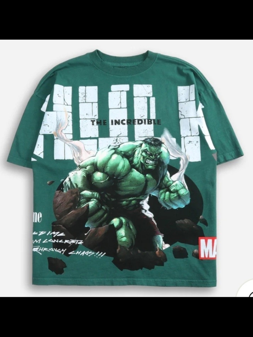 Civil Regine "Hulk Smash" 199X Oversized Tee